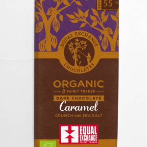 Chocolate – Dark Chocolate Caramel Crunch  Sea Salt 55%