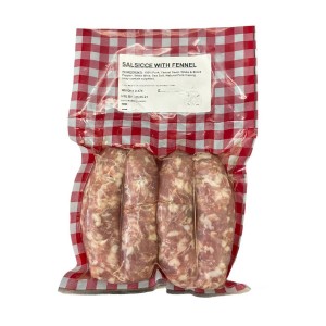 Sausage Homemade with fennel