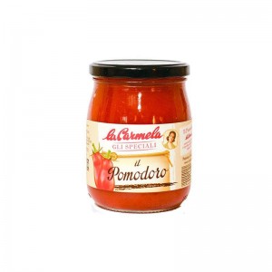 Tomatoes – Pomodori non pelato Glass Jar